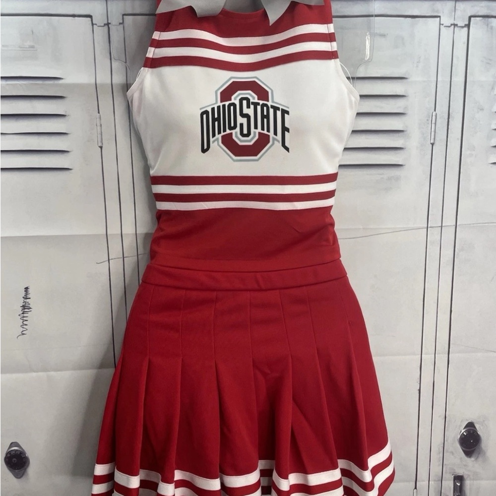 Ohio State Cheerleading Outfit Red and White - Picture 6 of 7